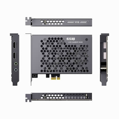 Фото: Карта захвата видеоигр Ezcap324B PCIE 4K-4 Карта захвата видеоигр Ezcap324B PCIE 4K-4